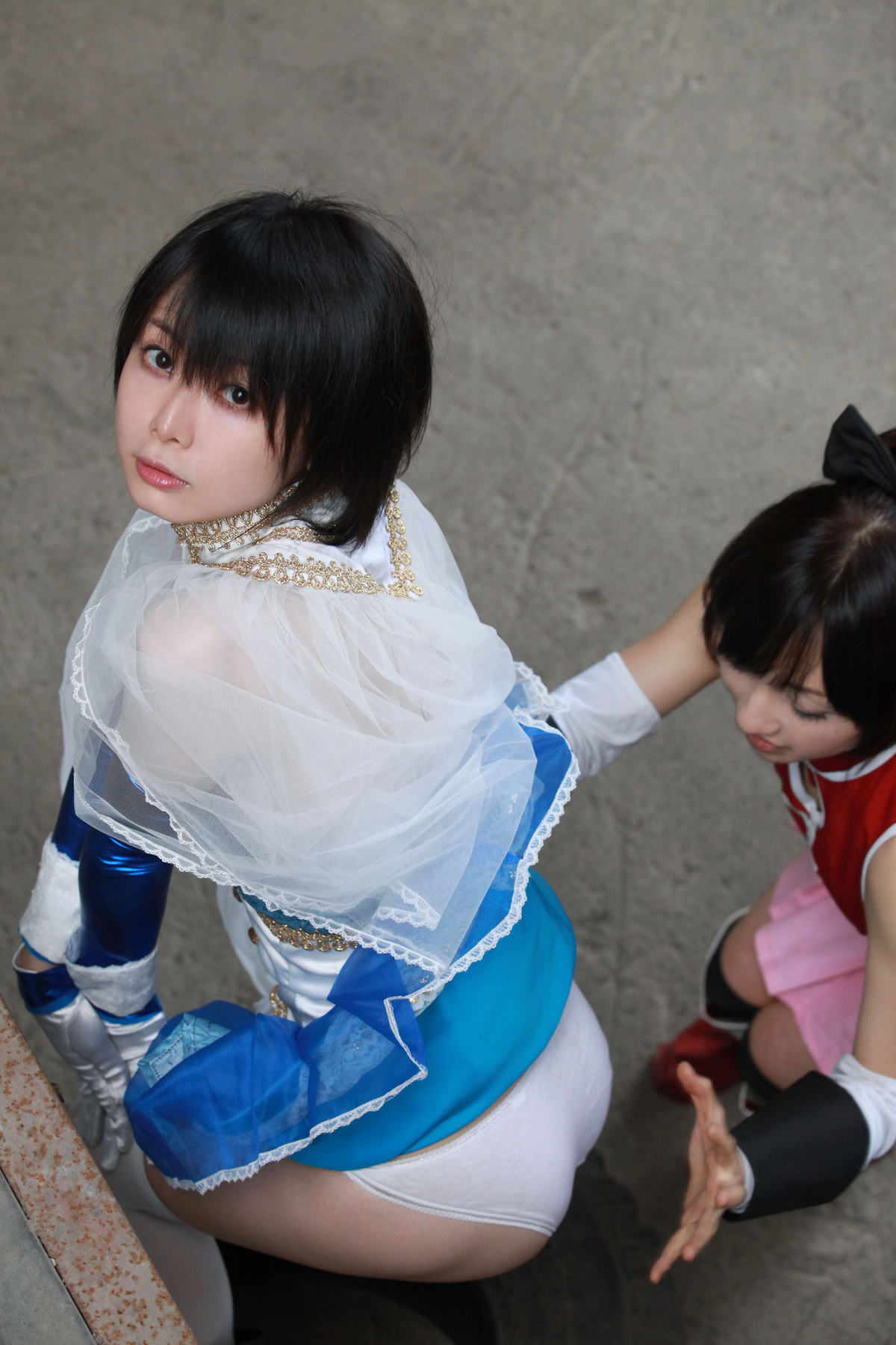 (C80) (コスプレ)   Sayaka and Kyoko  CosPlay制服诱惑套图